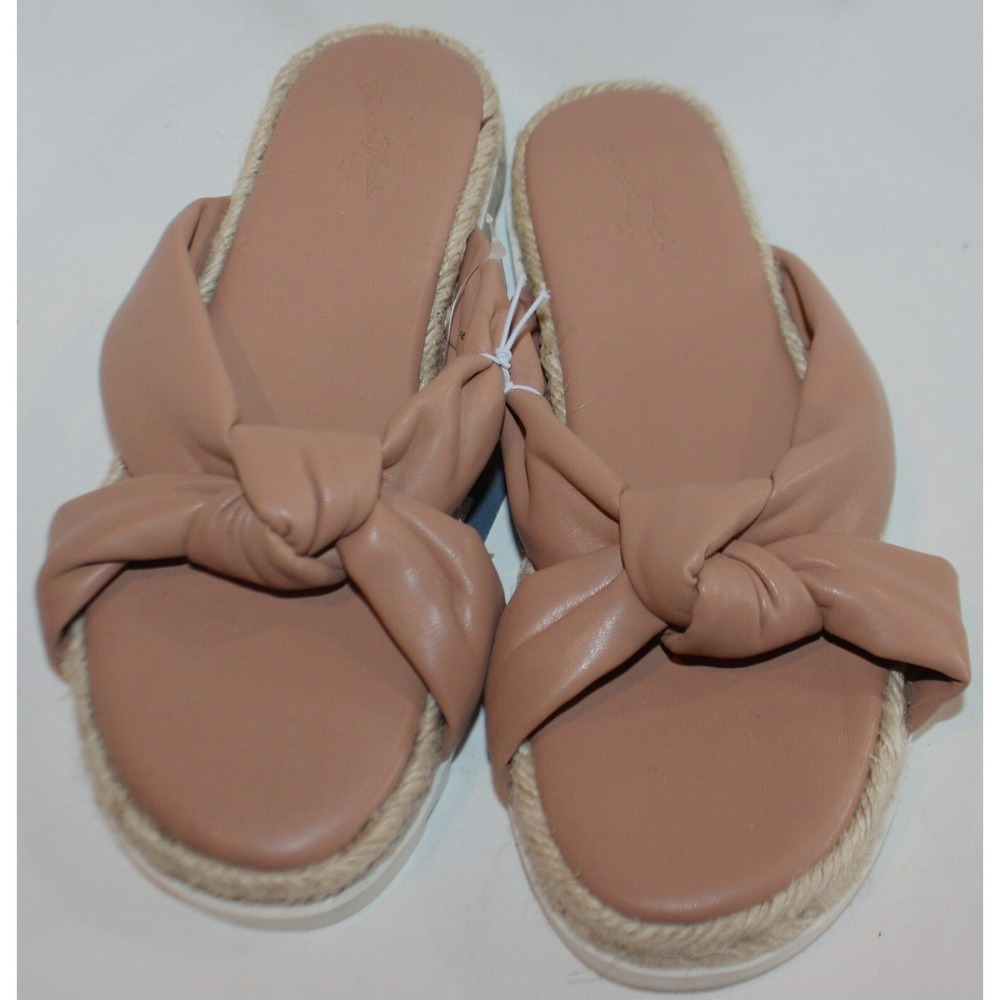 NEW Universal Thread Dena Knotted Espadrille Sandals Size 6